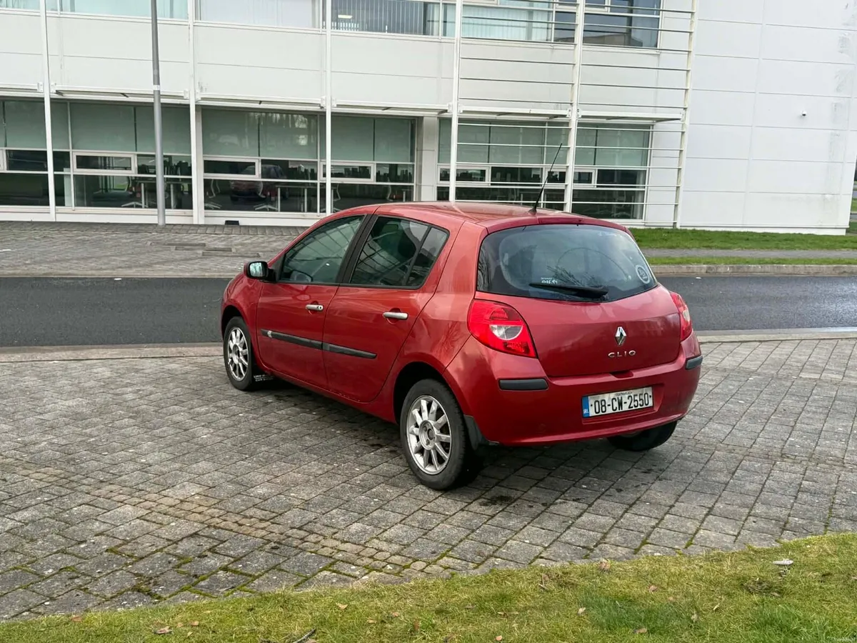2008 Renault Clio 1.2 petrol.nct 12/26 tax 05/26 - Image 4