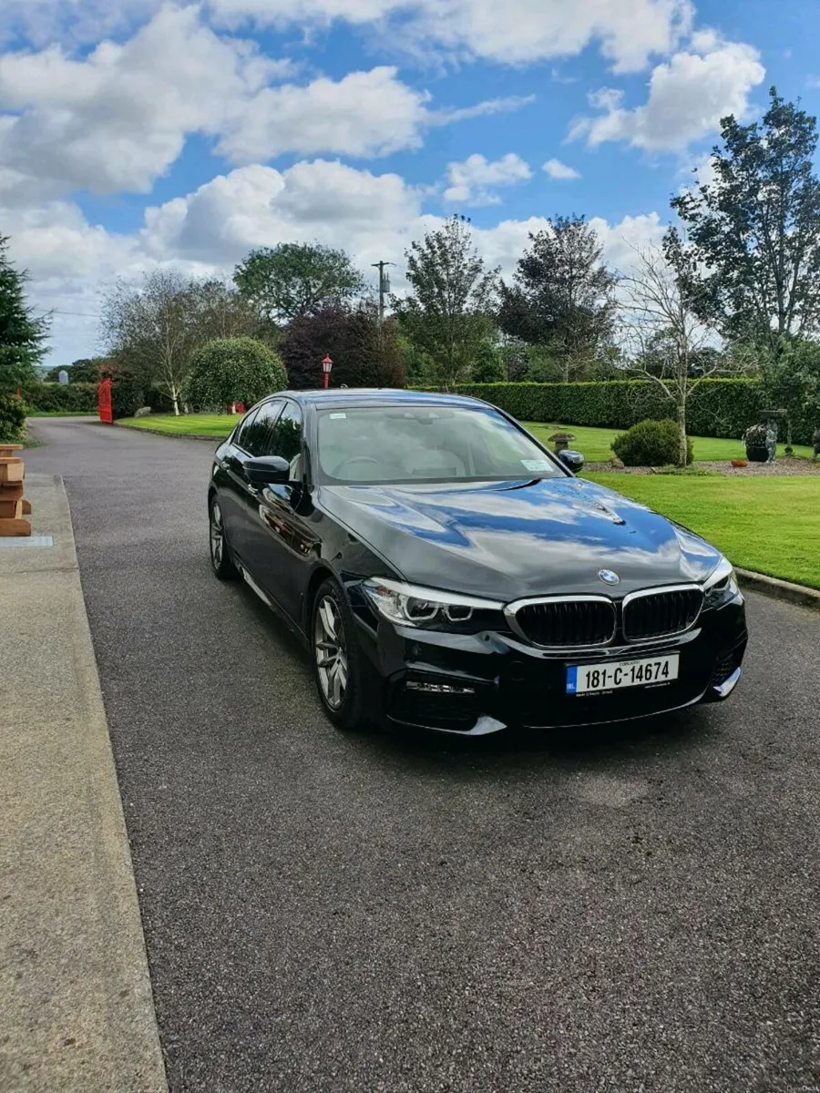 BMW 520d MSport 2018 Black - Image 1