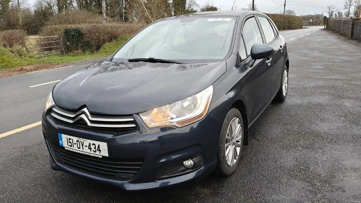 Citroen C4 2015 1.6 Diesel Clean Low Km Nct + Tax - Image 1