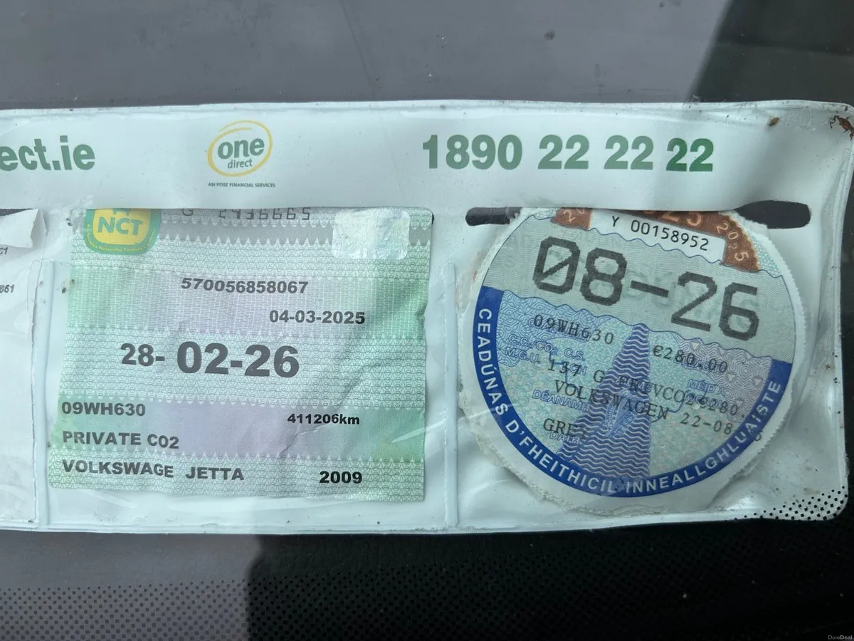 09 Jetta 1.9 tdi BXE engine - 7 months Tax - Image 2