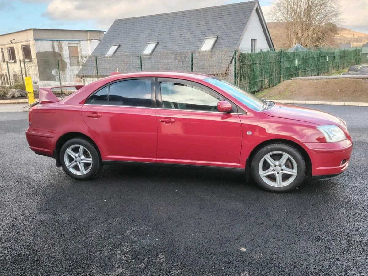 04 Toyota Avensis 1.6 vvti sport nctd+taxed mint - Image 3