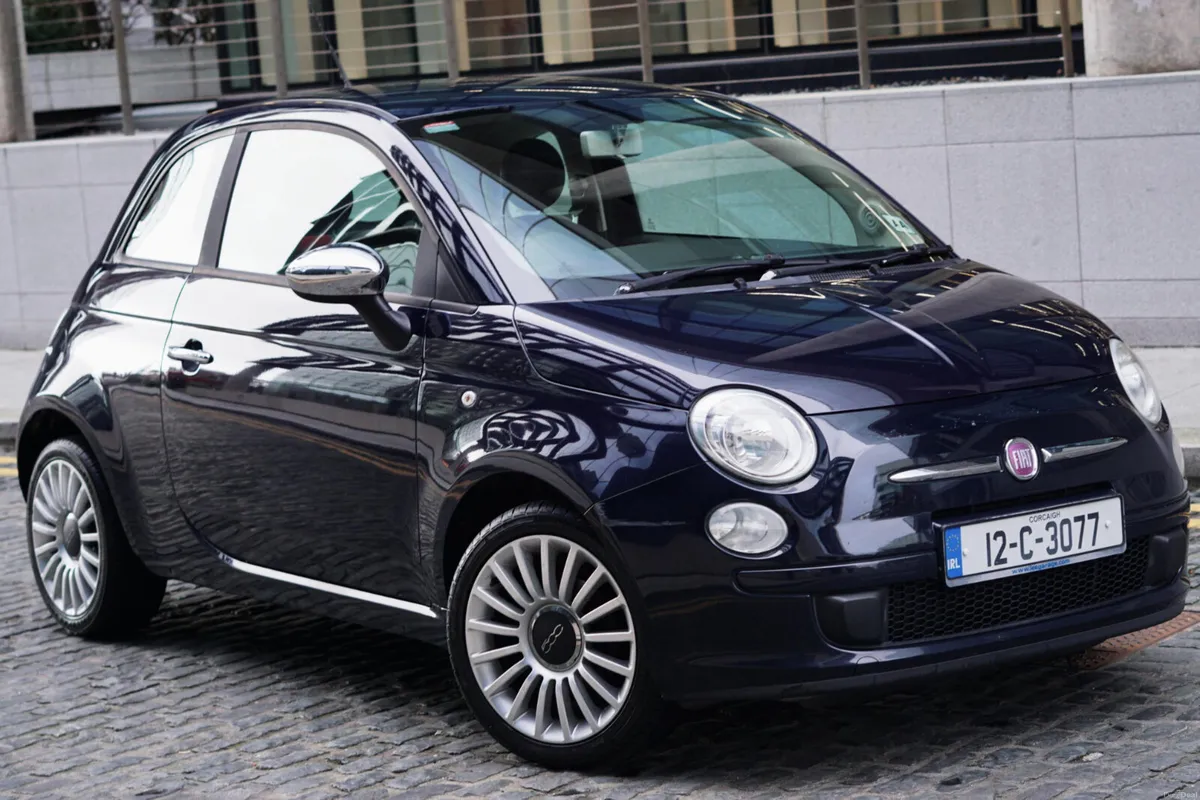 2012 Fiat 500 1.2 Pop Midnight Blue - Image 1