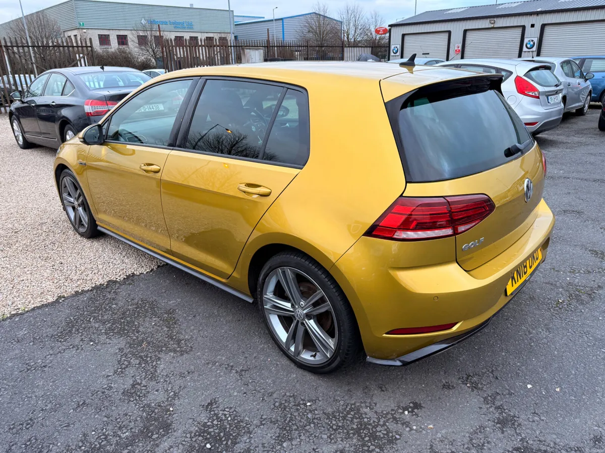 VOLKSWAGEN GOLF 2018 - 150 BHP - R LINE - Image 2