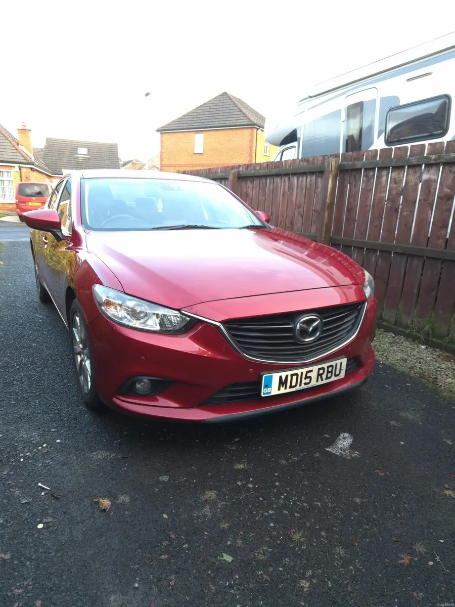 Mazda 6 Red, £20 road rax, low fuel consumption - Image 3