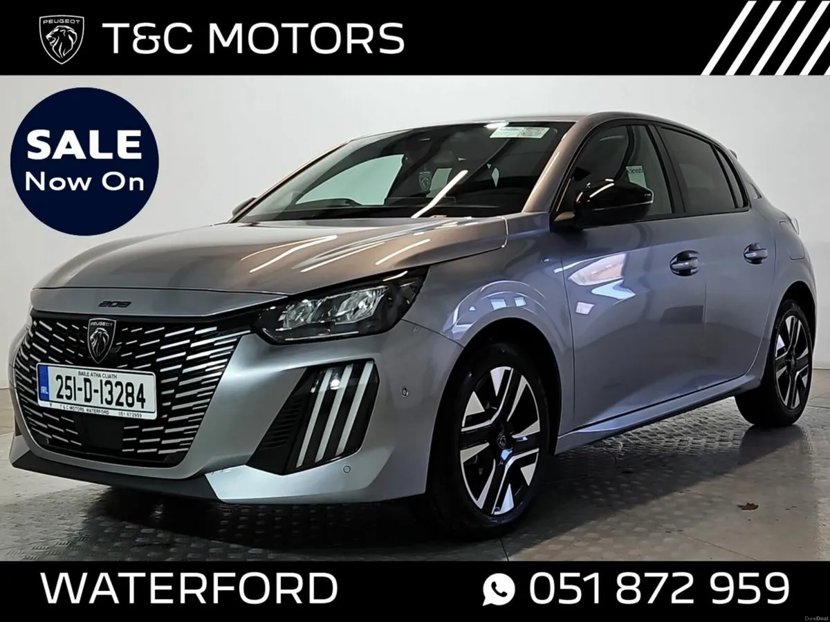 Peugeot 208 Allure Hybrid, Front & Rear Parking Se - Image 1