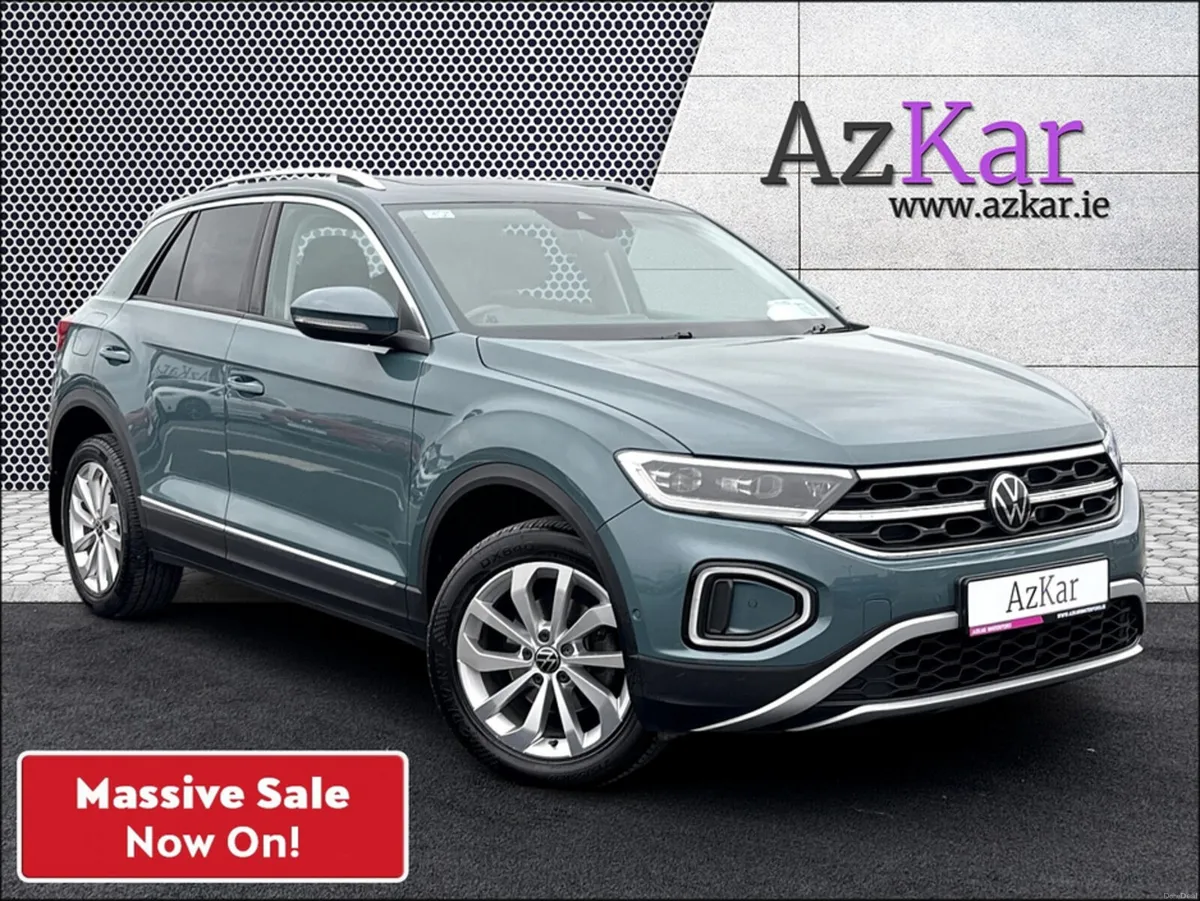 Volkswagen T-Roc 2022 STYLE 1.0TSI 110BHP €122 PW - Image 1