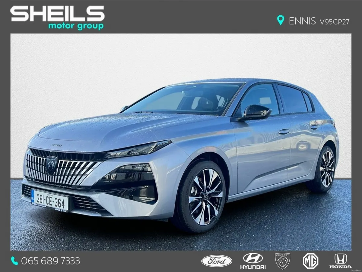 Peugeot 308 Automatic 1.2 Petrol Hybrid Allure - Image 4