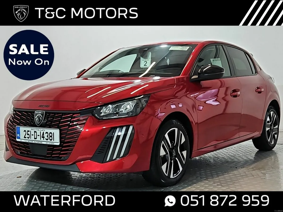 Peugeot 208 Allure Hybrid, Front & Rear Parking Se - Image 1