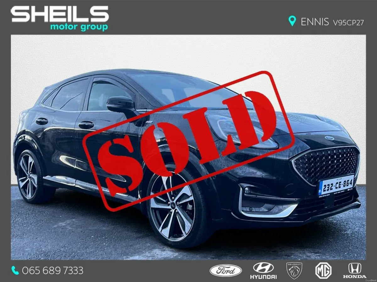 Ford Puma **SOLD** Vignale ST-Line 1.0 Petrol Hybr - Image 1