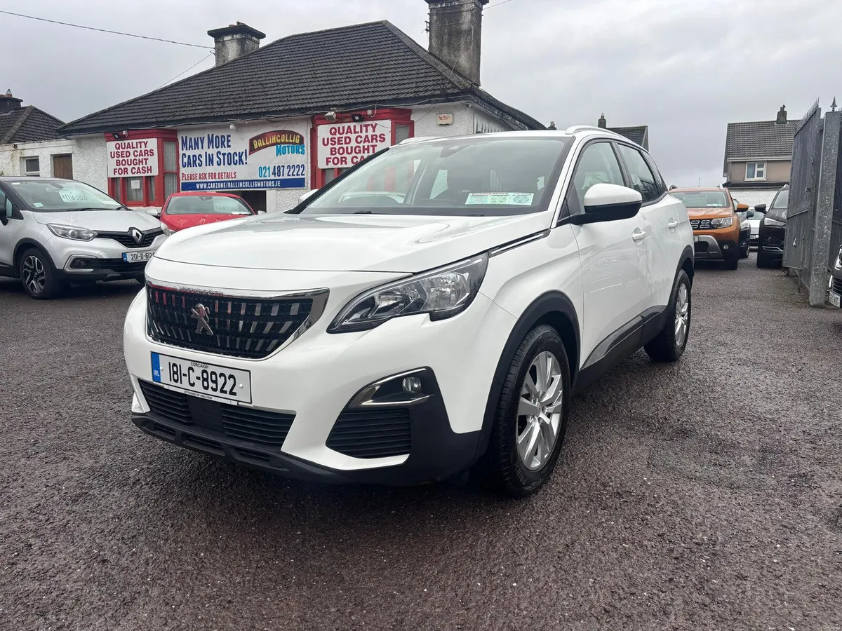 Peugeot 3008 2018  PETROL  LOW  MILEAGE - Image 2