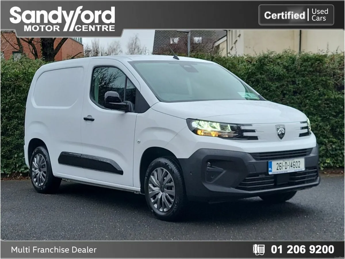 Peugeot Partner PARTNER**PRO PREMIUM**NEW DEMO ZER - Image 1