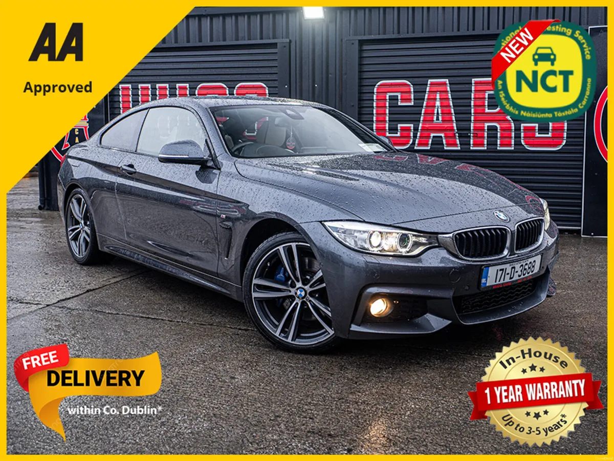 2017 BMW 420d M-Sport/1 owner/FSH/1yr warranty - Image 1
