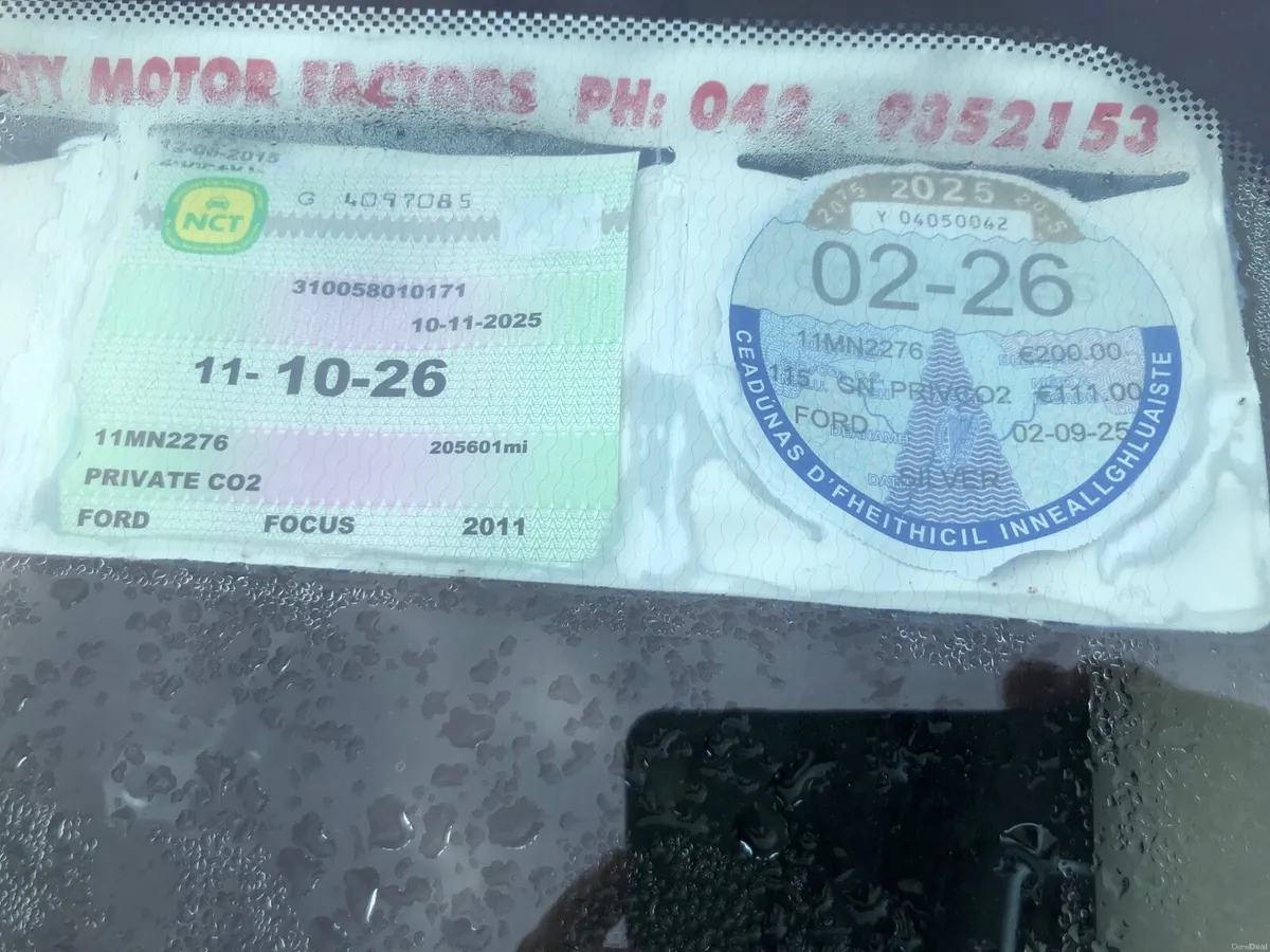 Ford Focus 2011 1.6 Diesel Tax and Tested - Image 4