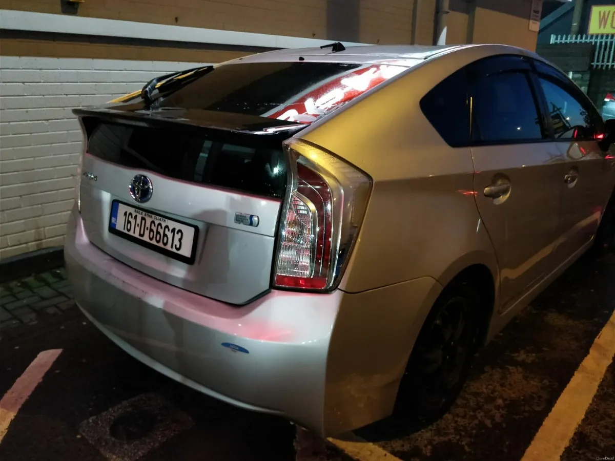 Toyota Prius 2016 EX Taxi Only in taxi for 2 Years - Image 2