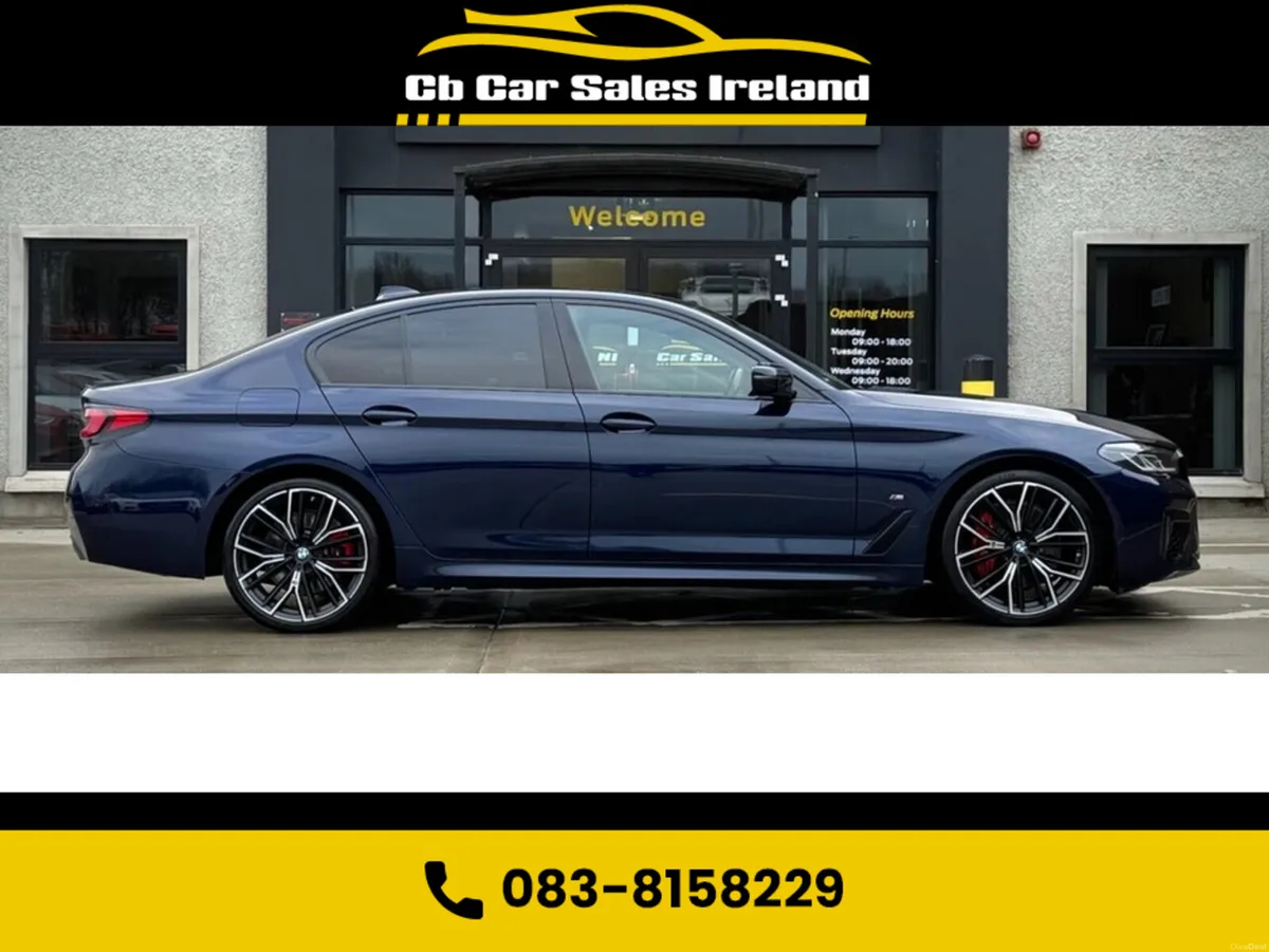 BMW 5-Series 2.0 520d MHT M Sport Saloon 4dr Diese - Image 3