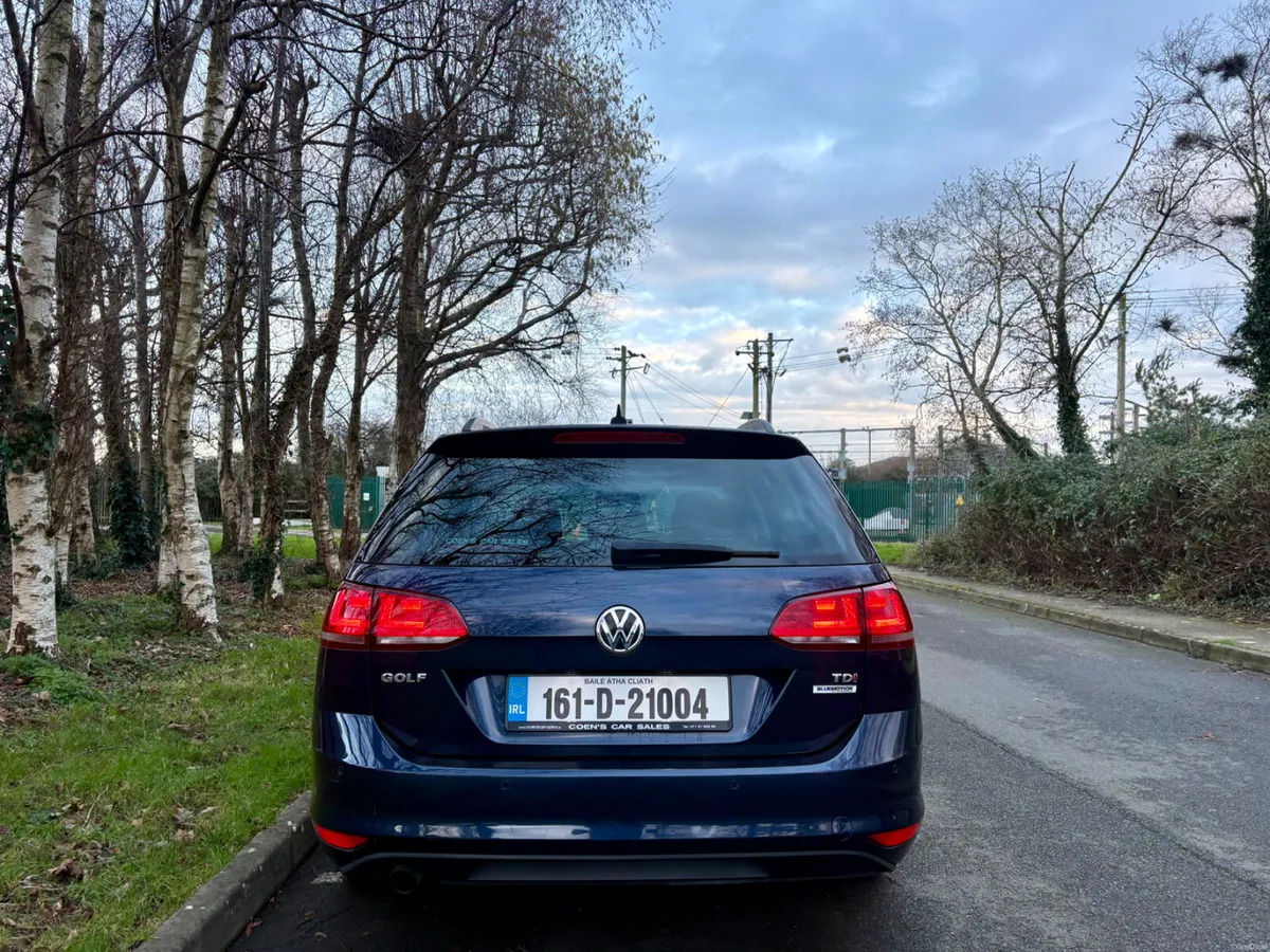 2016 Volkswagen Golf lounge 1.6 tdi new nct - Image 4