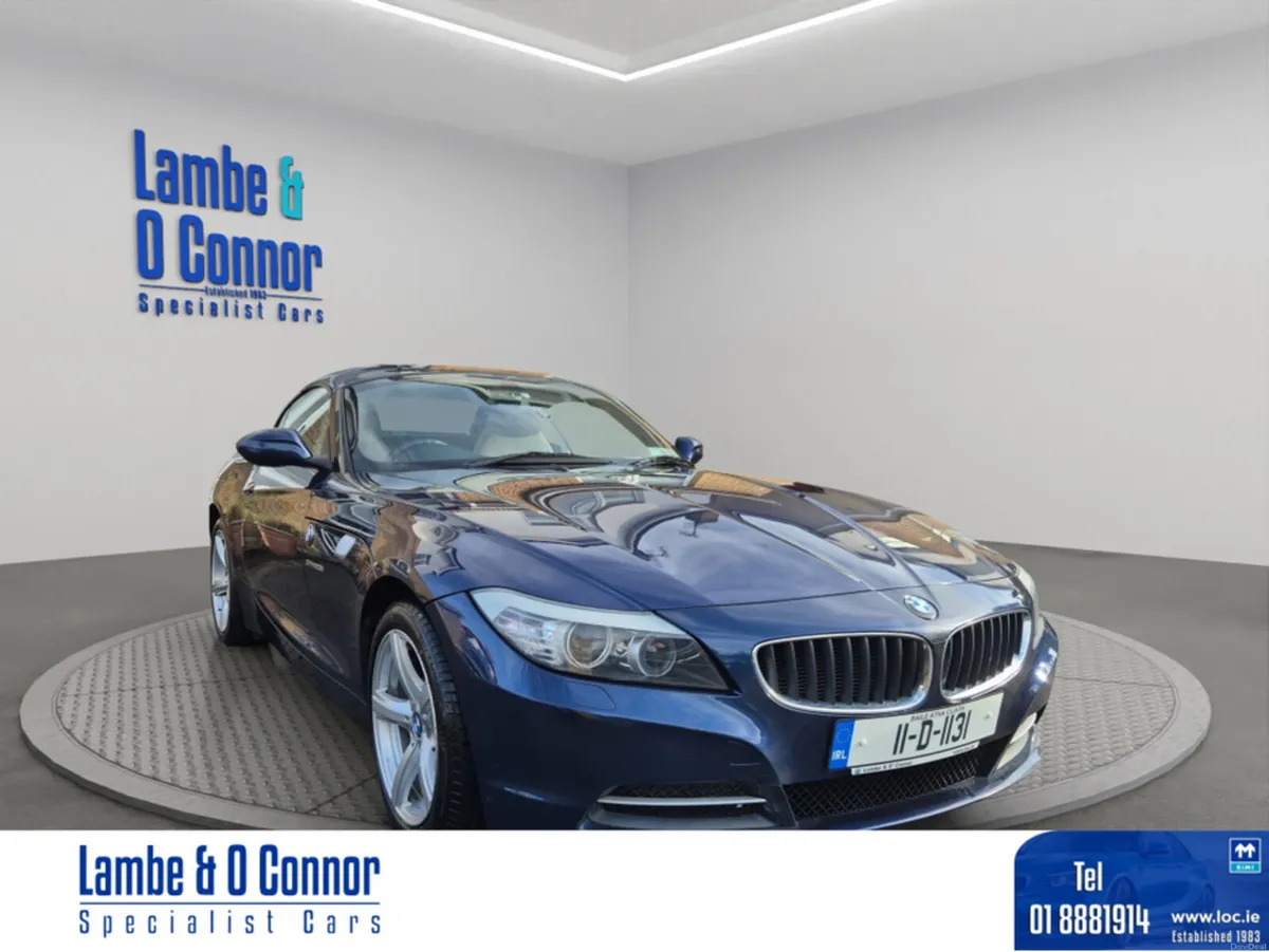 BMW Z4 *** 2.3i S DRIVE *** BLUE MET / CREAM LEATH - Image 2