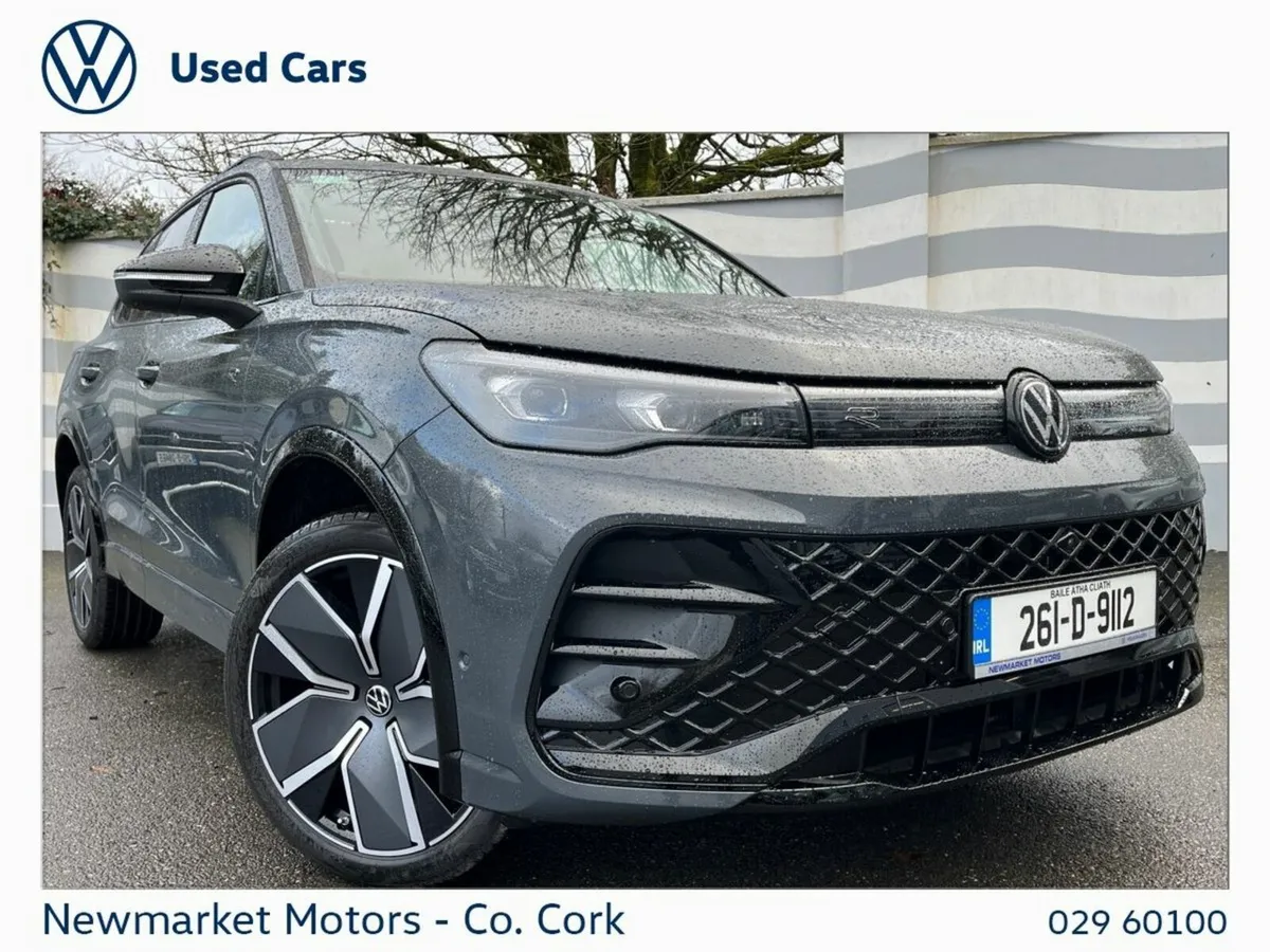 Volkswagen Tiguan R-LINE 1.5 PHEV DSG 204BHP BLACK - Image 1
