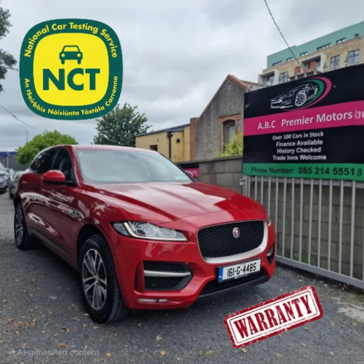 Jaguar F-Pace  180PS R-Sport Auto 4WD - Image 1
