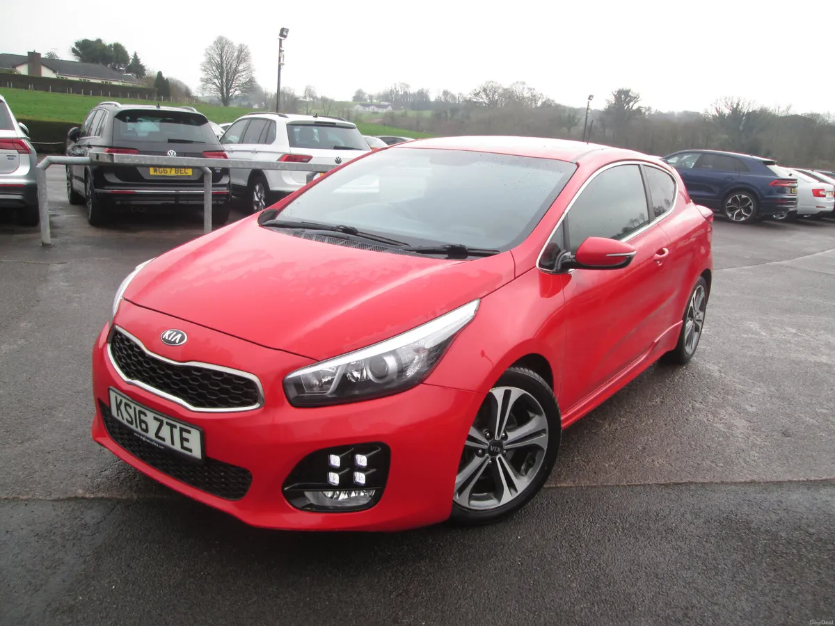 2016  KIA  PRO  CEED  1.6  CRDI  GT-LINE  3DR - Image 2