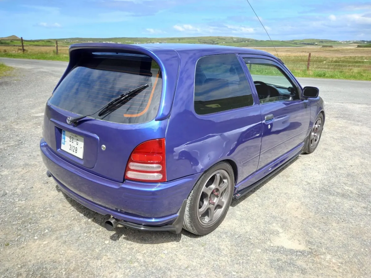 Toyota Starlet 1998 fast 4efe 6 speed - Image 2