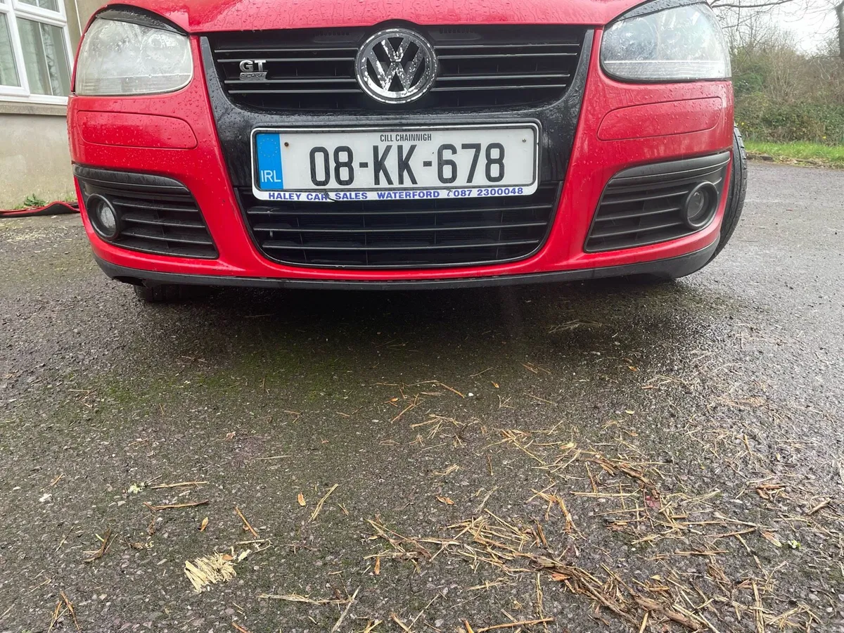 08 Volkswagen Golf gt sport - Image 2