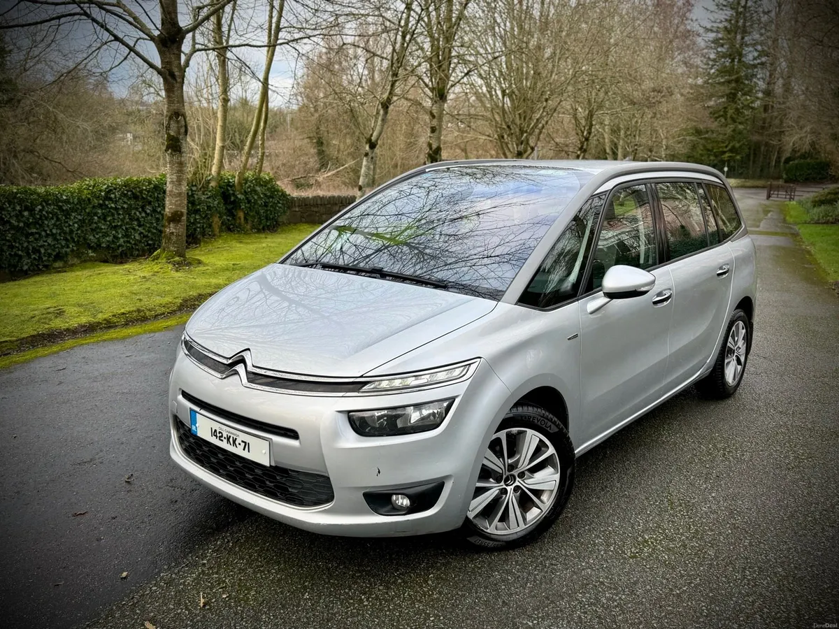 Citroen C4 Picasso 1.6Hdi 7 seater Ncted Taxed - Image 1