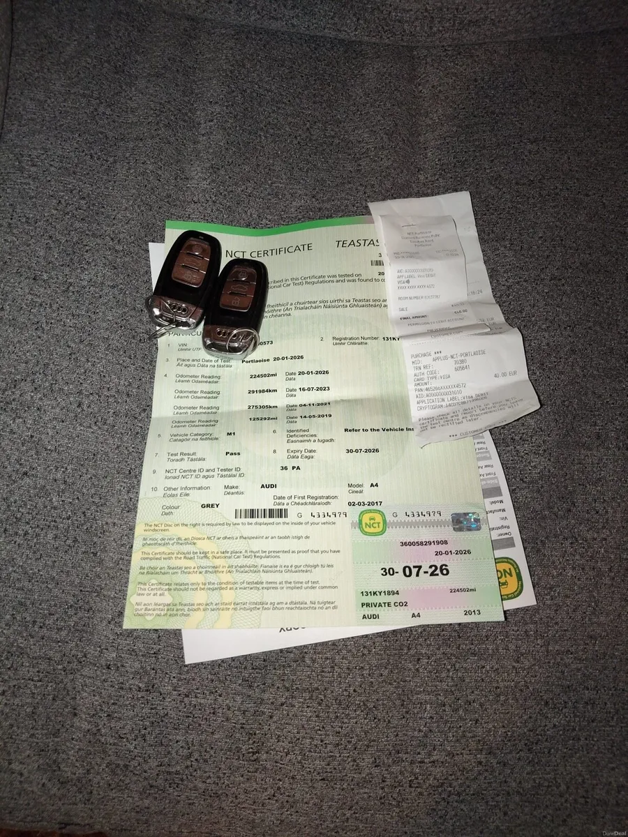 Audi a4 2013 b8.5 fresh nct *TIMING BELT CHANGED* - Image 4