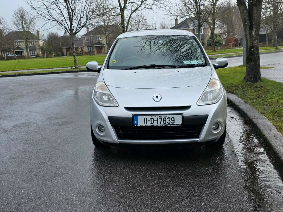 11 Renault Clio 1.2 Low Mileage NCT & TAX - Image 2