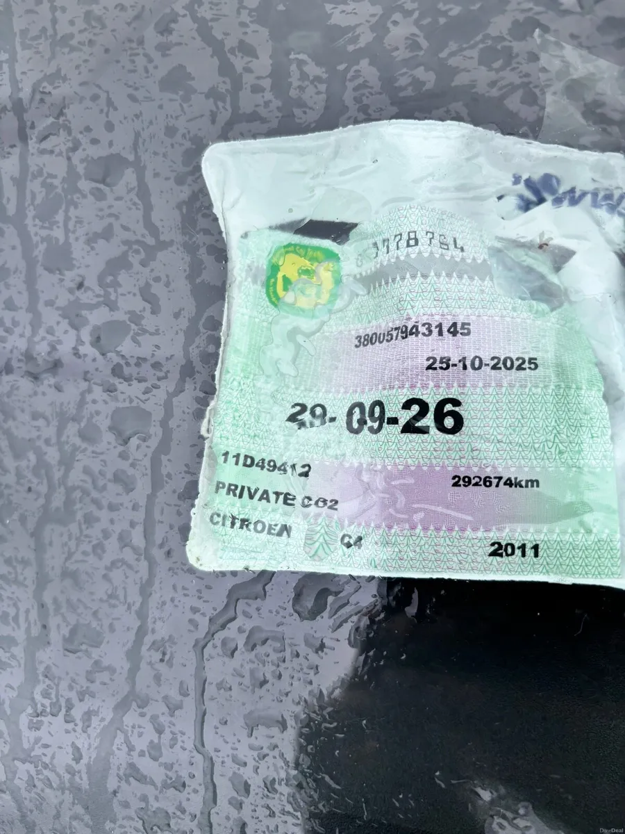 Citroen C4 Picasso 2011 Nctd & Tax - Image 1