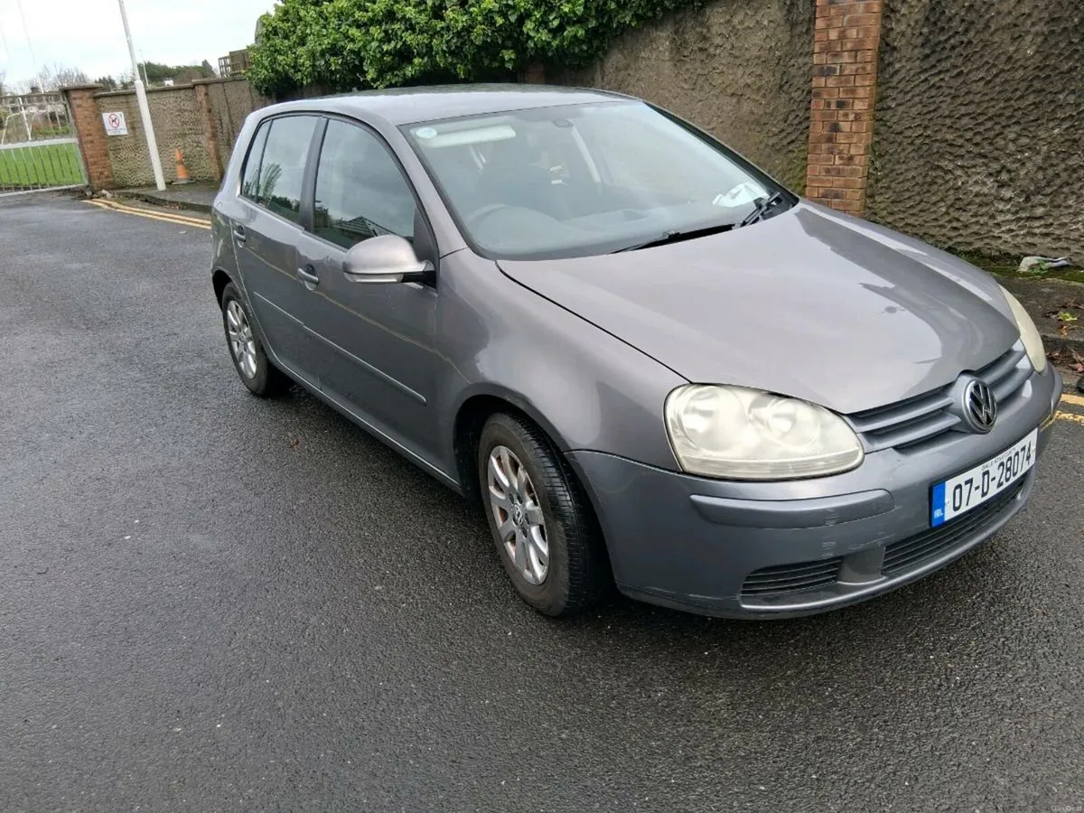 VW Golf 2007 Petrol 1 owner Taxed 3/26 €1,050 - Image 2