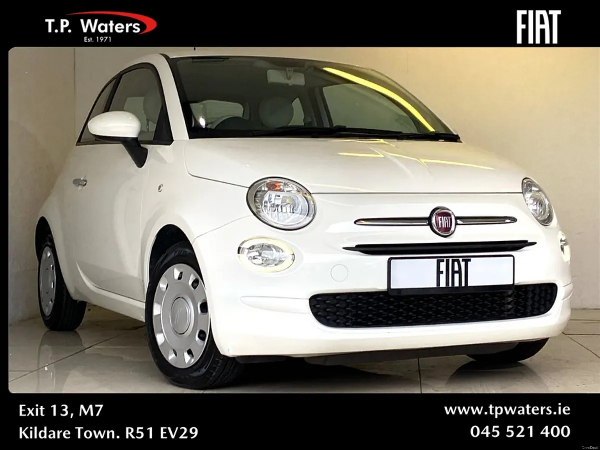 Fiat 500 1.2 PETROL - AUTOMATIC - SAME DAY FINANCE - Image 1