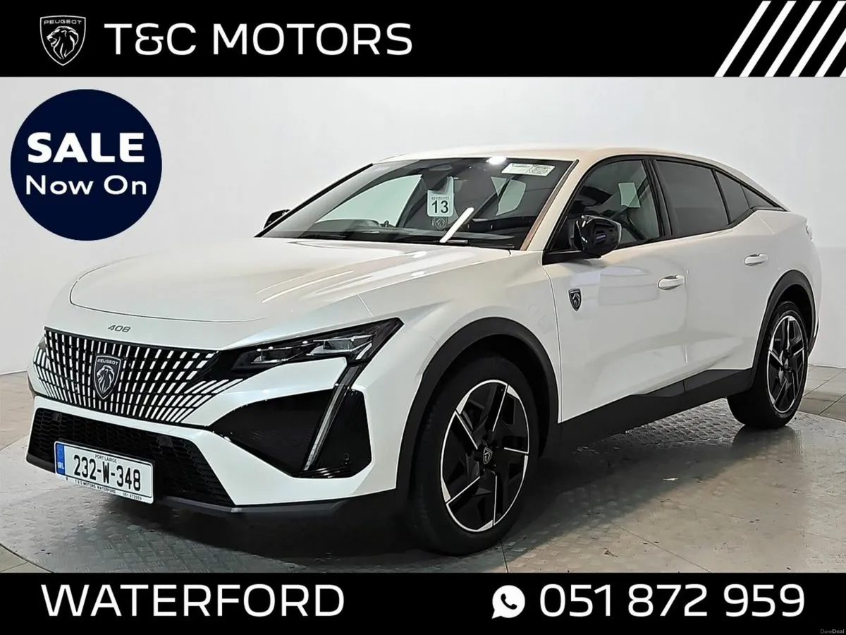 Peugeot 408 GT Model - Auto- Huge Spec - Adaptive - Image 1