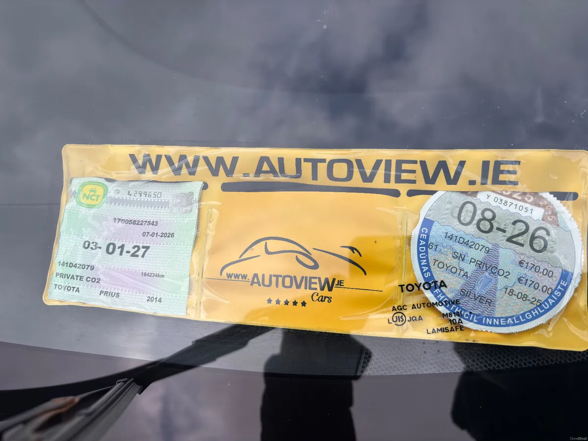 2014 Toyota Prius*FRESH NCT*TAX AUG 26* - Image 2