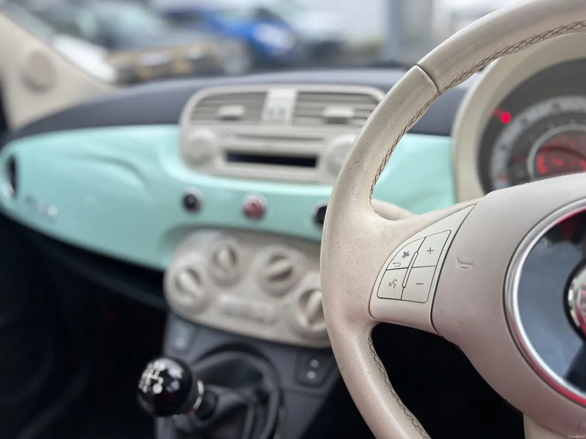 Fiat 500 2015 Lounge Mint Green - Image 3