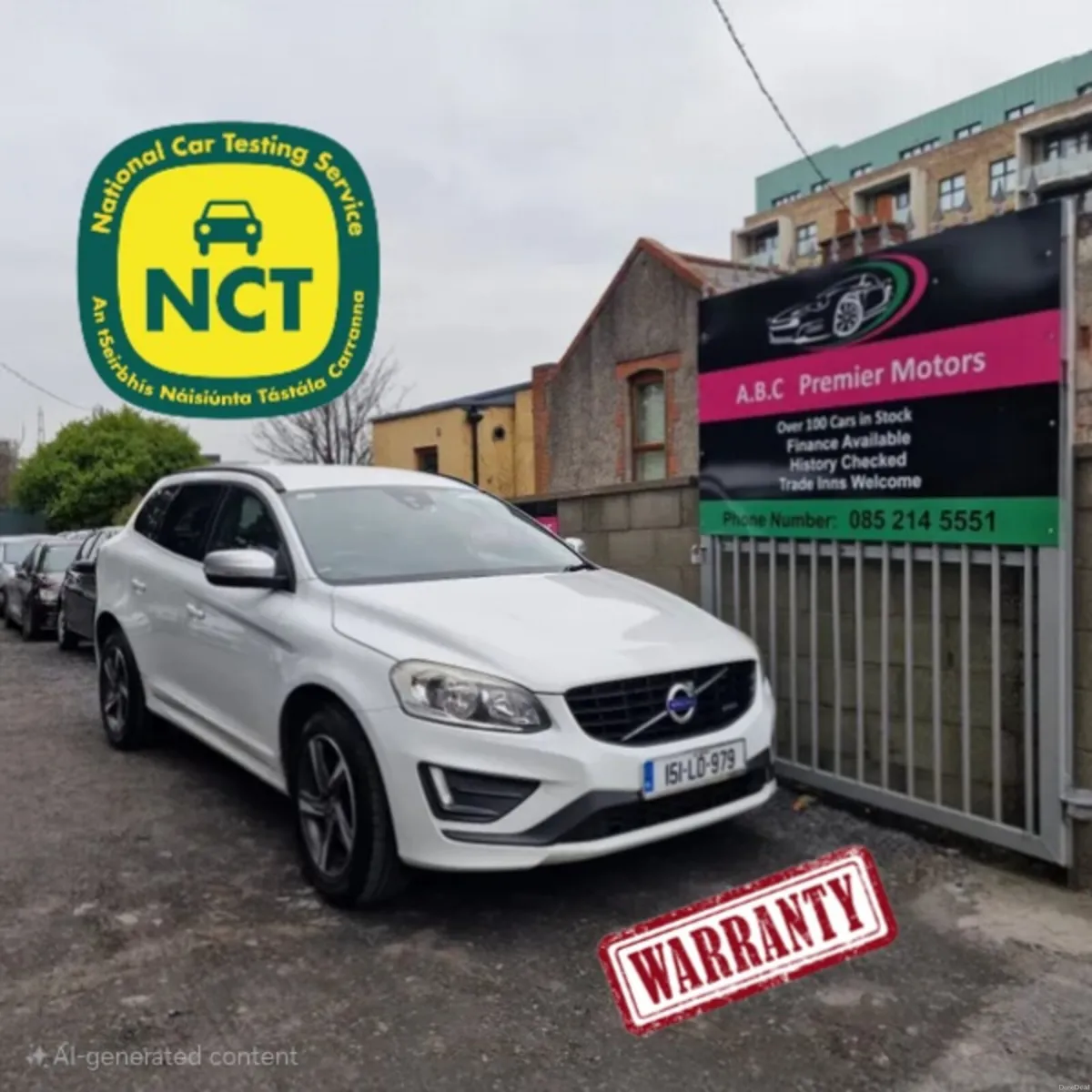 Volvo XC60 R-Design New Nct 01/27 - Image 1