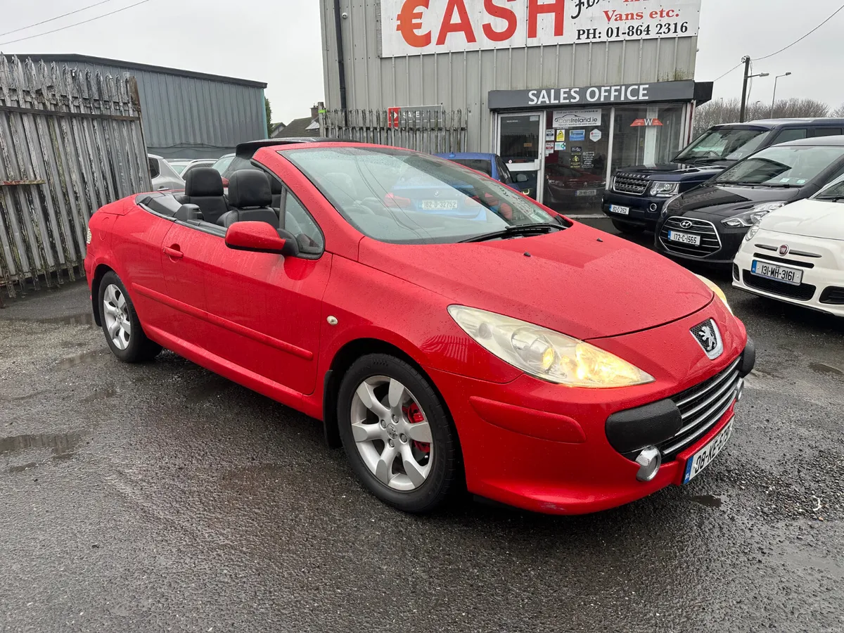 Peugeot 307 2008 Convertible 1.6 Petrol NCT TAX - Image 1
