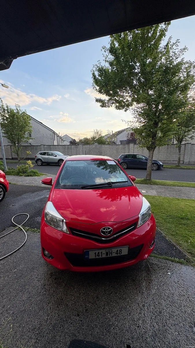 2014 Toyota Yaris-Red-1.0 petrol-new NCT - Image 3