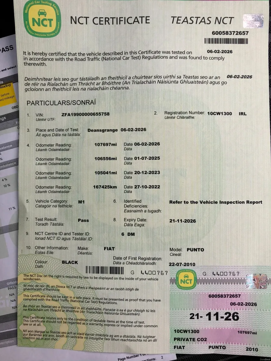 FIAT Punto evo 2010 - Image 2