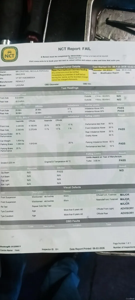 08 Renault Laguna 3 - Image 2