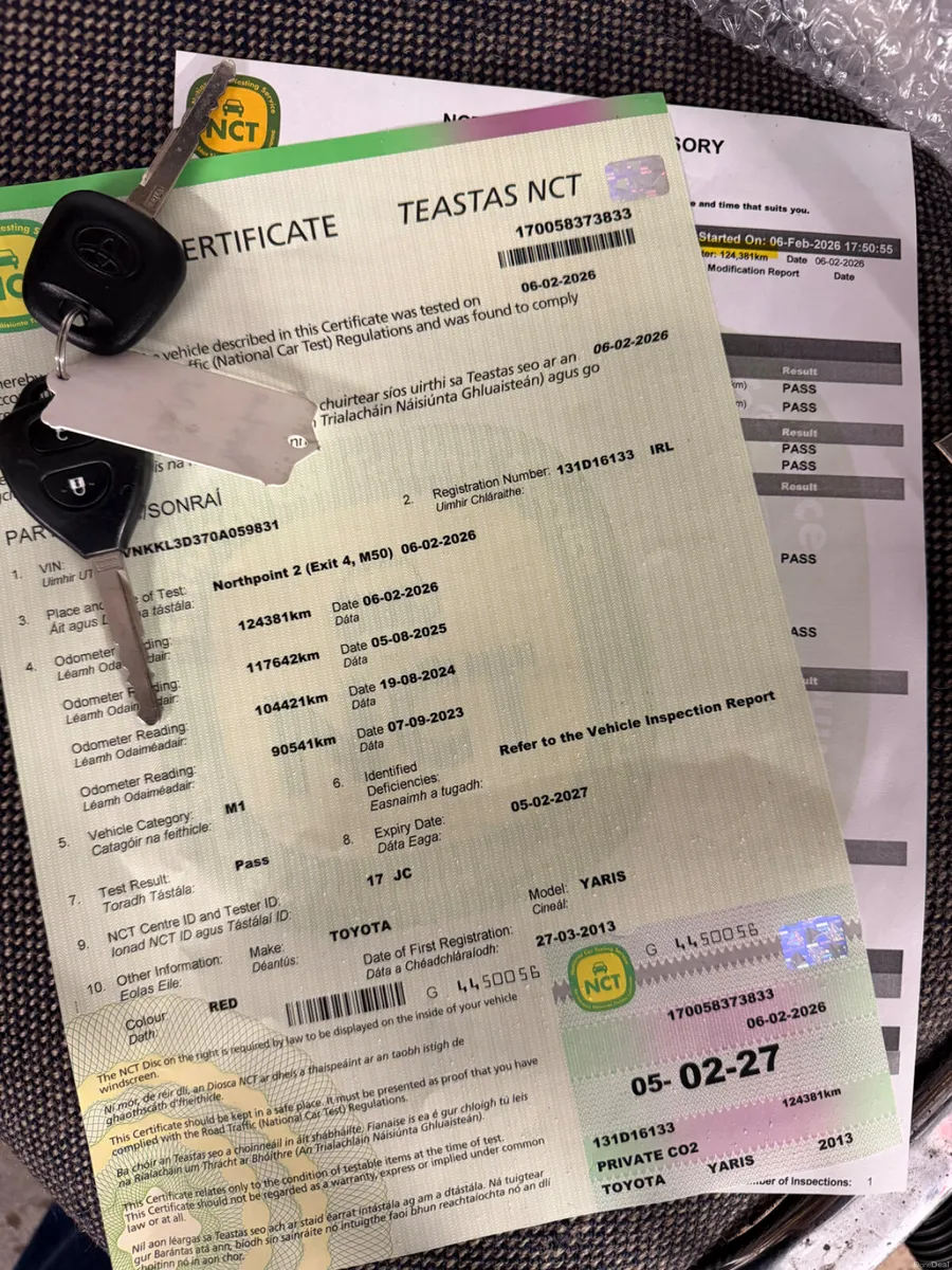 Yaris 2013 LUNA 1.0 Vvti NEW NCT 02-27 - Image 3