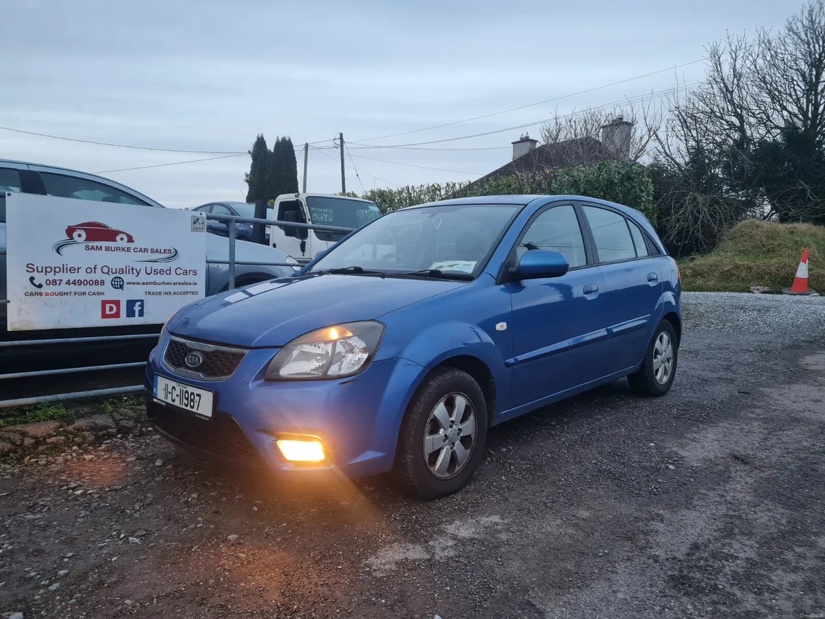 2011 Kia Rio 1.4 Nct & Tax Low Km's - Image 1
