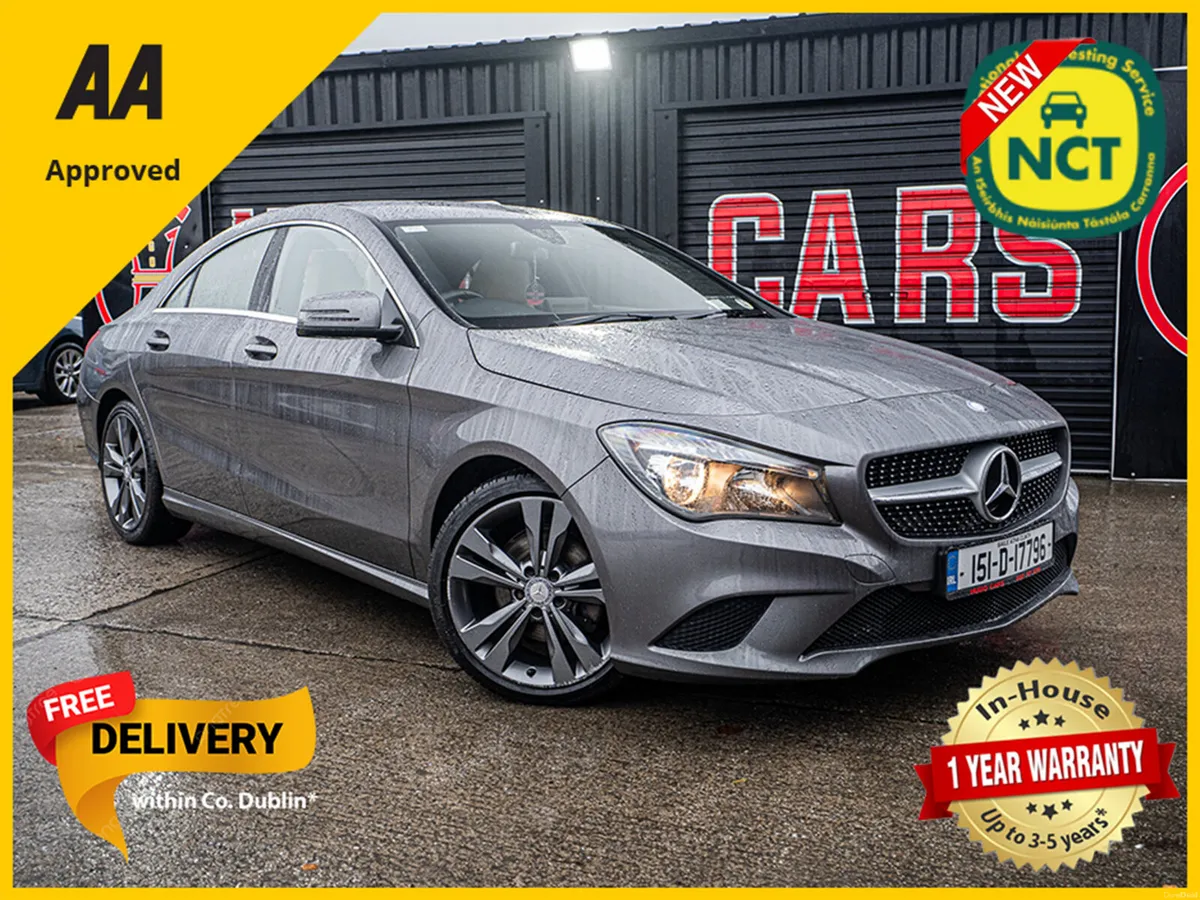 2015 CLA200 Automatic/New NCT/Irish/1yr warranty - Image 1
