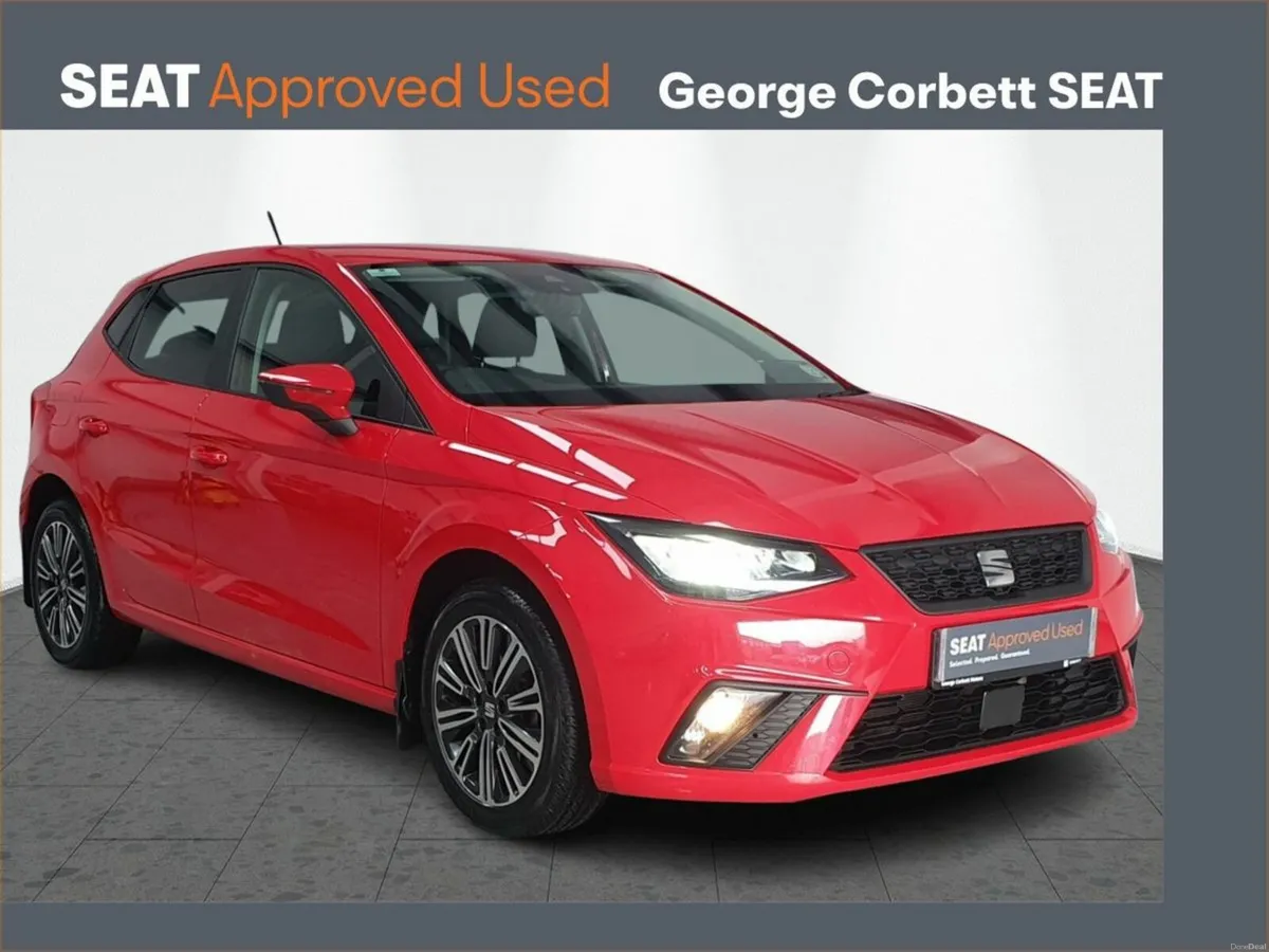 SEAT Ibiza 1.0MPi 80hp SE Plus (From €80 per week) - Image 1