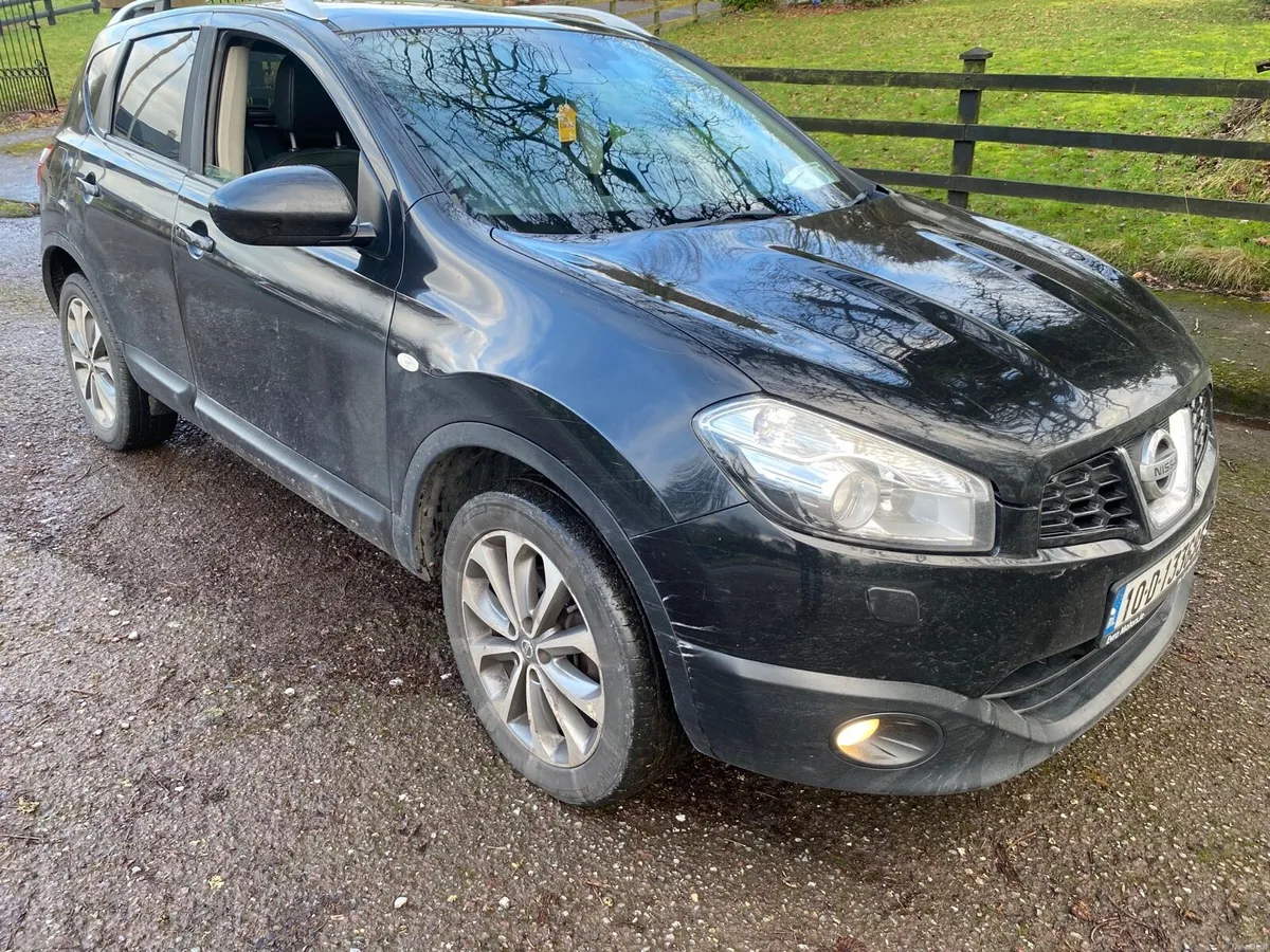 2010 NISSAN QASHQAI BLACK LEATHER PAN ROOF - Image 3