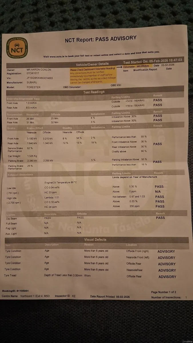 Subaru Forester 2007 - Image 2