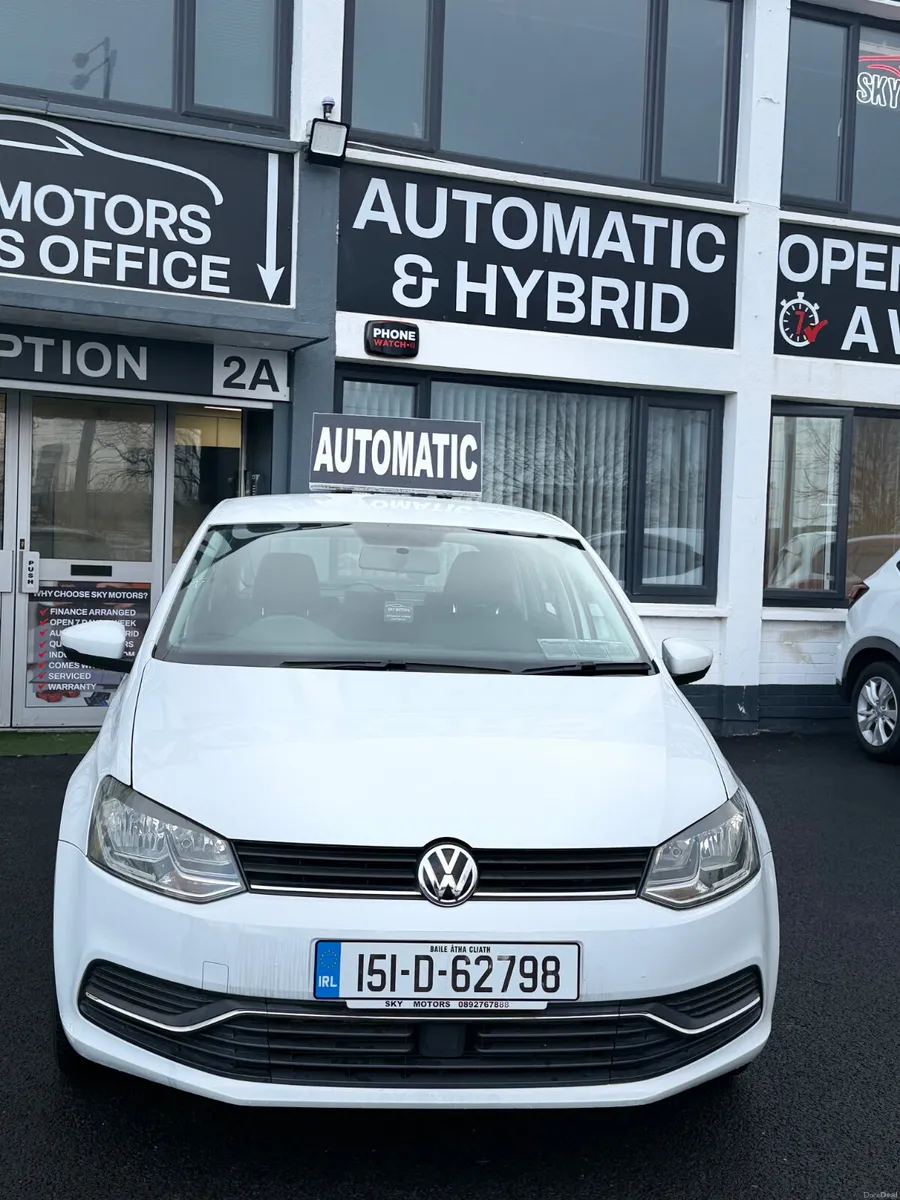 2015 Volkswagen Polo 1.2 Automatic,37K Miles - Image 2