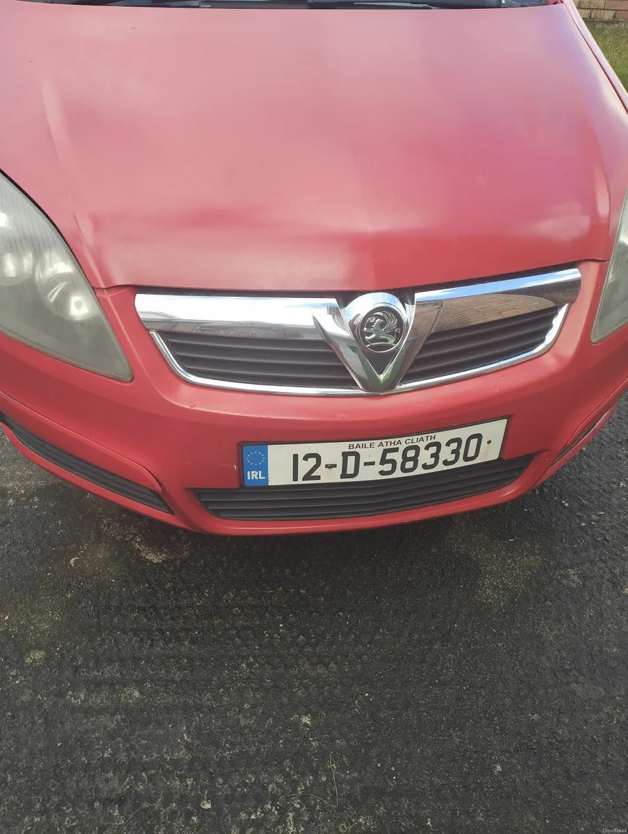 Vauxhall Zafira 2012 - Image 2