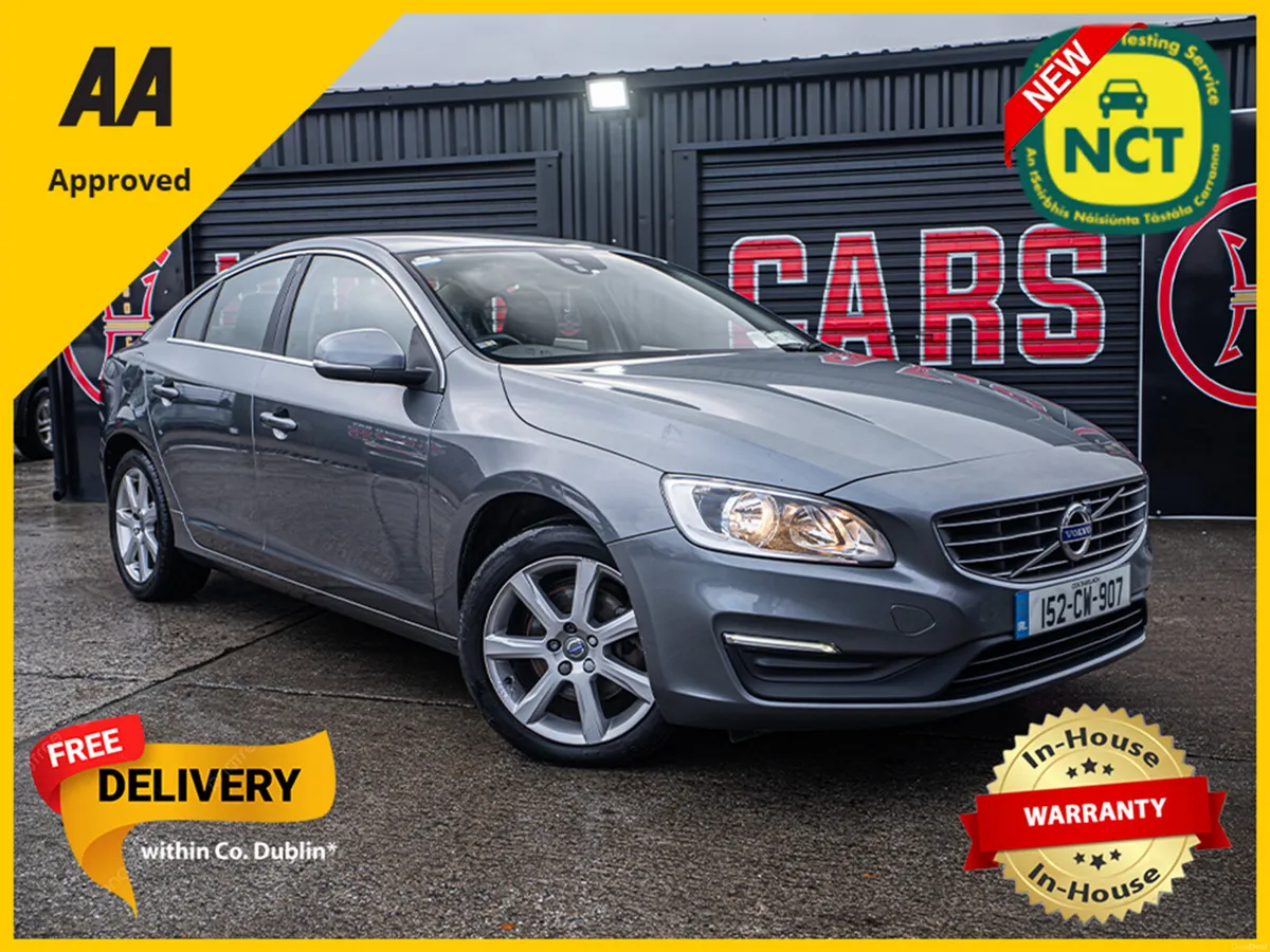 152 Volvo S60 2.0d/FSH/New NCT/Warranty - Image 1