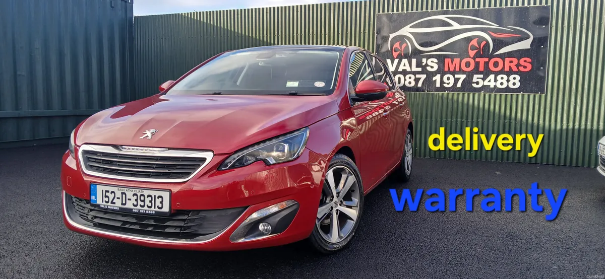 152 Peugeot 308  1.2 Petrol Gt Line - Image 1